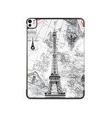 iPad Pro 11 (2024) | iPad Pro 11" (2024/2025) - DeLX™ Trifold ArtCover M. Stander - Noir - DELUXECOVERS.DK