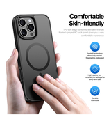 iPhone 16 Pro Max | iPhone 16 Pro Max - DUX DUCIS™ MagSafe Silikone Cover - Sort - DELUXECOVERS.DK