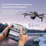 Drönare | SkyPro™ 8K - GPS-drönare - Dubbel kamera - Brushless - 60FPS - DELUXECOVERS.SE