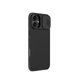 iPhone 16 Plus | iPhone 16 Plus - NILLKIN® Cam-Slide Håndværker Cover - Sort - DELUXECOVERS.DK