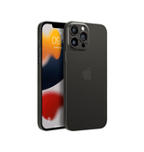 iPhone 12 Pro | iPhone 12 Pro - Ultratynd Matte Series Cover V.2.0 - Sort - DELUXECOVERS.DK