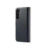 Samsung Galaxy S21 | Samsung Galaxy S21 5G - Vintage 2-i-1 læder etui (aftageligt cover) – Sort – DG.MING™ - DELUXECOVERS.DK