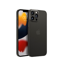 iPhone 12 Pro Max | iPhone 12 Pro Max - Ultratynd Matte Series Cover V.2.0 - Sort - DELUXECOVERS.DK