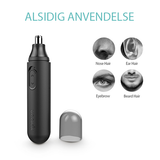 Trimmer | XP01™ Næsehårstrimmer – Elektrisk & Kompakt – Sort - DELUXECOVERS.DK
