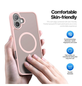 iPhone 17 | iPhone 17 - DUX DUCIS™ MagSafe Silikone Cover - Lyserød - DELUXECOVERS.DK