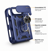 iPhoneDuo | iPhone Duo - NX Pro™ Armor-skal med ringhållare - Blå - DELUXECOVERS.SE