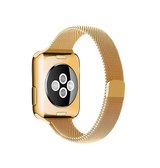 Apple Watch 38-42mm | Apple Watch (38/40/SE/41/42mm) - L'Empiri™ Milanese Thin Loop - Guld - DELUXECOVERS.DK
