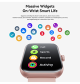 SmartWatch | Aktivitetsur - Bluetooth 5.4 - Pulsmåling - SmartWatch - Pink - DELUXECOVERS.DK
