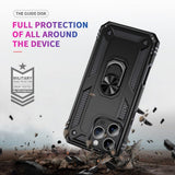 iPhone 13 Pro | iPhone 13 Pro - NX Pro™ Armor Cover m. Ring Holder - Sort - DELUXECOVERS.DK