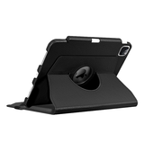 iPad Pro 13 (2024) | iPad Pro 13" (2024/2025) - Retro Diary™ Vintage 360° Onefold-läderfodral - Svart - DELUXECOVERS.SE