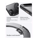 iPhone 17e / 16e | iPhone 17e / 16e - Gear™ MagSafe Cover M. Stander - Sort - DELUXECOVERS.DK