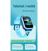 SmartWatch | SafeBuddy™ - Børne Smartwatch 4G – GPS + SIM – Pink - DELUXECOVERS.DK