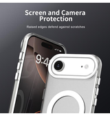 iPhone 17 Air | iPhone 17 Air - DeLX™ Frosted Cover m. MagSafe - Hvid - DELUXECOVERS.DK