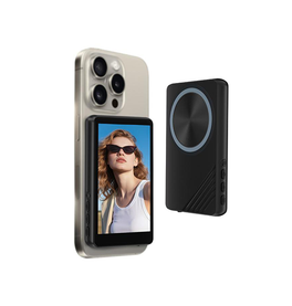 | MagSafe Selfie Display til Mobil - Sort - DELUXECOVERS.DK