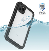 iPhone 11 Pro Max | iPhone 11 Pro Max - Redpepper™ IP68 Vandtæt Håndværker Cover - Sort - DELUXECOVERS.DK