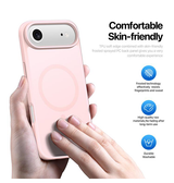 iPhone 17 Air | iPhone 17 Air - DUX DUCIS™ MagSafe Silikone Cover - Lyserød - DELUXECOVERS.DK