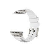 Apple Watch 42-49mm | Apple Watch (42/44/SE/45/46/49mm) - High Stretch Armor Silikonerem - Hvid - DELUXECOVERS.DK