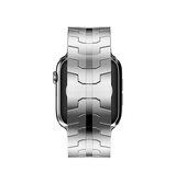 Apple Watch 38-42mm | Apple Watch (38/40/SE/41/42mm) - L'Empiri™ Crono Stål Rem - Sølv - DELUXECOVERS.DK