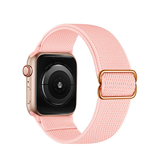 Apple Watch 38-42mm | Apple Watch (38/40/SE/41/42mm) - Polyester Nylon Rem Armbånd - Pink - DELUXECOVERS.DK