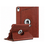 iPad Mini 6 | iPad Mini 6/7 (2021/2024) - Retro Diary™ Vintage 360° Onefold Læder Cover - Brun - DELUXECOVERS.DK