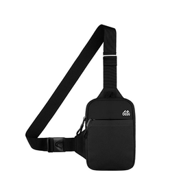 iPhone 16 Plus | iPhone 16 Plus - CarrySmart™ Crossbody Skuldertaske til Mobil - Sort - DELUXECOVERS.DK