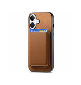 iPhone 17 | iPhone 17 - Valora™ MagSafe Cover med Aftagelig Kortholder - Retro Brun - DELUXECOVERS.DK