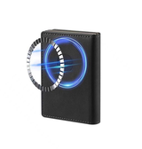 Mobil kortholder | Denior™ - Retro Kortholder - M. MagSafe - Sort - DELUXECOVERS.DK