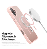 iPhone 17 | iPhone 17 - DUX DUCIS™ MagSafe Silikone Cover - Lyserød - DELUXECOVERS.DK