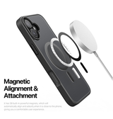iPhone 16 | iPhone 16 - DUX DUCIS™ MagSafe Silikone Cover - Sort - DELUXECOVERS.DK