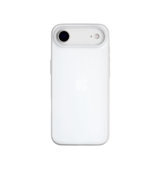 iPhone 17 Air | iPhone 17 Air - Ultratynd Matte Series Cover V.2.0 - Hvid/Klar - DELUXECOVERS.DK