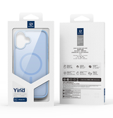 iPhone 16 | iPhone 16 - DUX DUCIS™ MagSafe Silikone Cover - Blå - DELUXECOVERS.DK