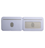 Mobil kortholder | <X>ESEBLE™ - RFID Læder Kortholder til iPhone - M. MagSafe - Lilla - DELUXECOVERS.DK