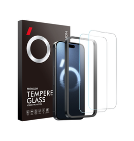 iPhone Beskyttelsesglas | iPhone 16 - NTJO™ Beskyttelsesglas (Hærdet glas) - 2 stk. - DELUXECOVERS.DK