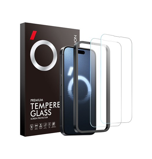 iPhone Beskyttelsesglas | iPhone 16 - NTJO™ Beskyttelsesglas (Hærdet glas) - 2 stk. - DELUXECOVERS.DK