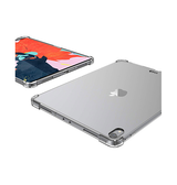 iPad Air 6 11" 2024 | iPad Air 11" (2024/2025/2026) - Silent Stødsikker Silikone Cover - Gennemsigtig - DELUXECOVERS.DK