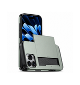iPhone 16 Pro Max | iPhone 16 Pro Max - Deluxe™ Håndværker Cover M. Kortholder - Army - DELUXECOVERS.DK