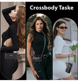 iPhone 16 Pro | iPhone 16 Pro - CaseMe™ Læder Cover med Crossbody Strop - Sort - DELUXECOVERS.DK