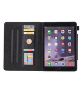 iPad Air 2 | iPad Air 2 9.7" (2014) - Verona™ Multietui Ægte Læder Cover - Sort - DELUXECOVERS.DK