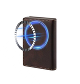 Mobil kortholder | Denior™ - Retro Kortholder - M. MagSafe - Brun - DELUXECOVERS.DK