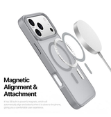 iPhone 17 Pro | iPhone 17 Pro - DUX DUCIS™ MagSafe Silikone Cover - Grå - DELUXECOVERS.DK