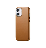iPhone 17 | iPhone 17 - DeLX® Læder Cover - MagSafe Kompatibel - Brun - DELUXECOVERS.DK