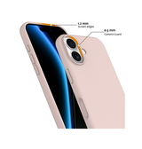 iPhone 17 | iPhone 17 - Deluxe™ Soft Touch Silikone Cover - MagSafe-kompatibel - Lyserød - DELUXECOVERS.DK
