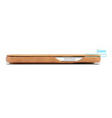 iPhone 12 | iPhone 12 - LC.IMEEKE™ Læder Flip Cover M. Kortholder - Brun - DELUXECOVERS.DK