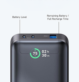 Powerbank | Anker® 533 | 30W Powerbank 10.000 mAh - Blå - DELUXECOVERS.DK