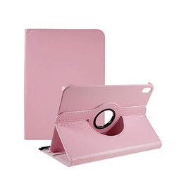 iPad Mini 6 | iPad Mini 6/7 (2021/2024) - Roterende Vintage 360 cover° Onefold Læder Cover - Pink - DELUXECOVERS.DK