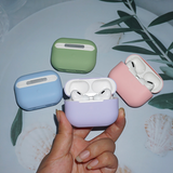 Airpods Pro 2 | AirPods Pro (1/2 Gen) | DeLX™ Pastel Silikone Cover - Grøn - DELUXECOVERS.DK