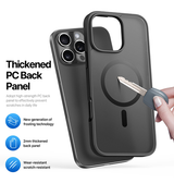 iPhone 16 Pro Max | iPhone 16 Pro Max - DUX DUCIS™ MagSafe Silikone Cover - Sort - DELUXECOVERS.DK