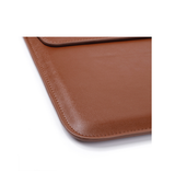 Macbook Sleeve | MacBook Pro 16" - Retro Diary Vegan Læder Sleeve - Vintage Brun - DELUXECOVERS.DK