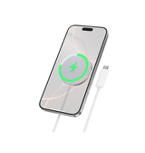 Trådløs oplader | Qi2 Trådløs Hurtig Oplader - MagSafe Kompatibel - 25W - DELUXECOVERS.DK
