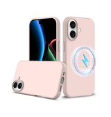 iPhone 17 | iPhone 17 - Deluxe™ Soft Touch Silikone Cover - MagSafe-kompatibel - Lyserød - DELUXECOVERS.DK